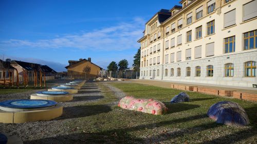Inauguraion collège des Parcs