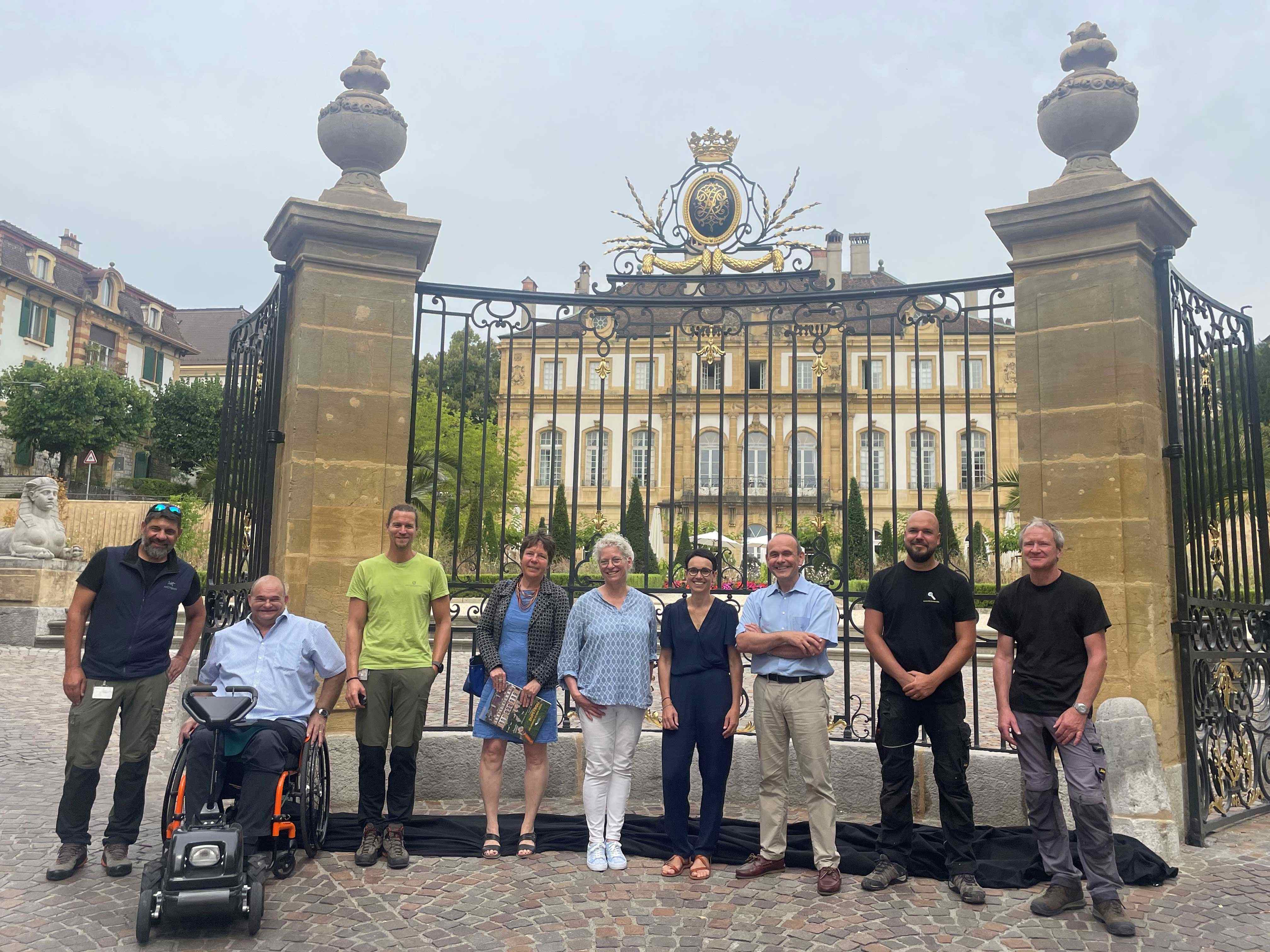 Inauguration du jardin DuPeyrou